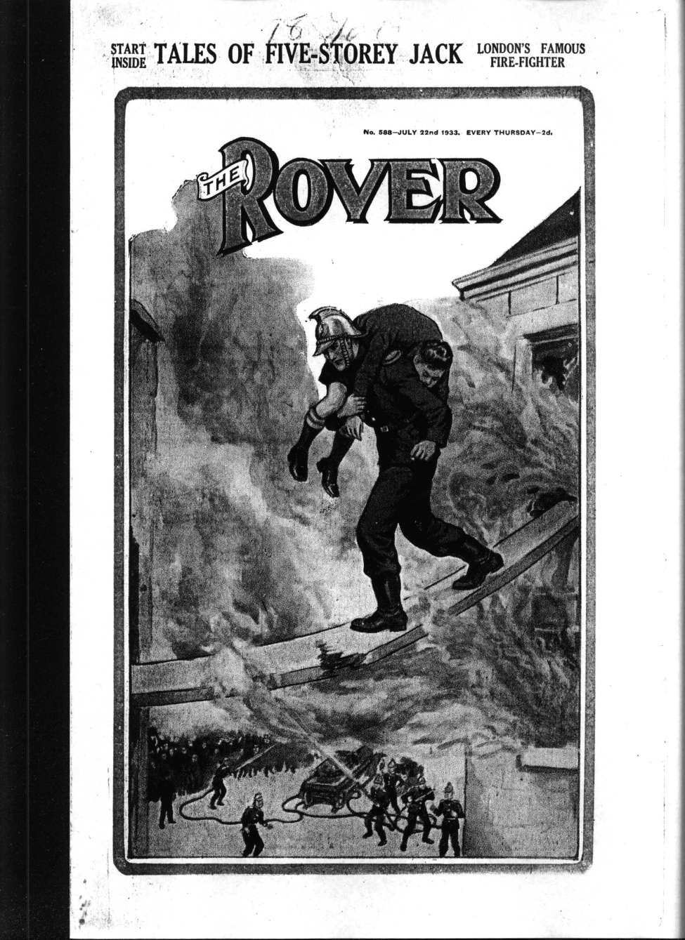 Book Cover For The Rover 588