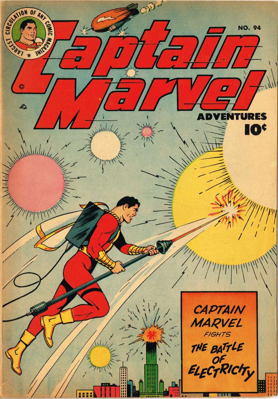 Book Cover For Captain Marvel Adventures 94