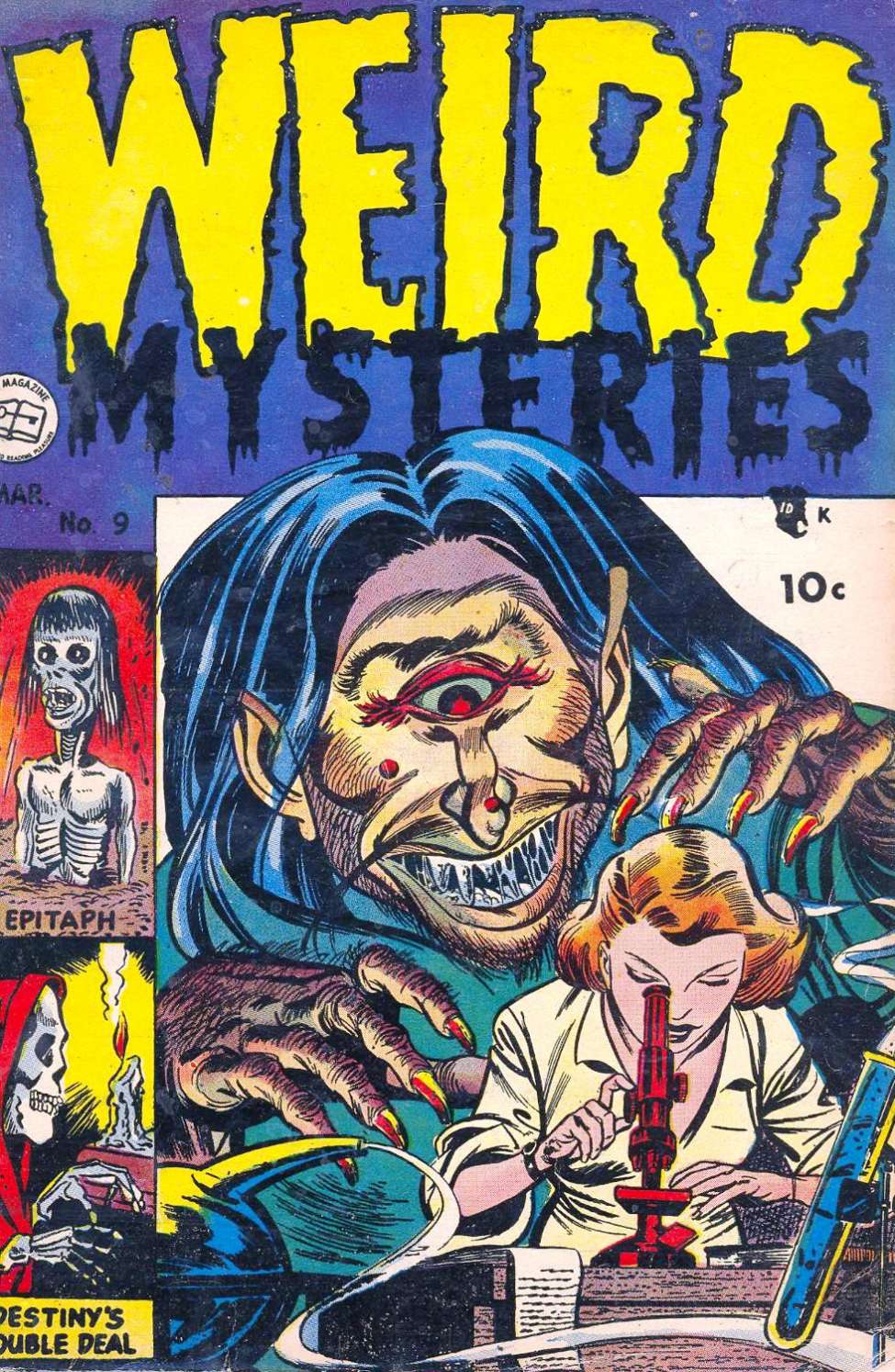 Book Cover For Weird Mysteries 9