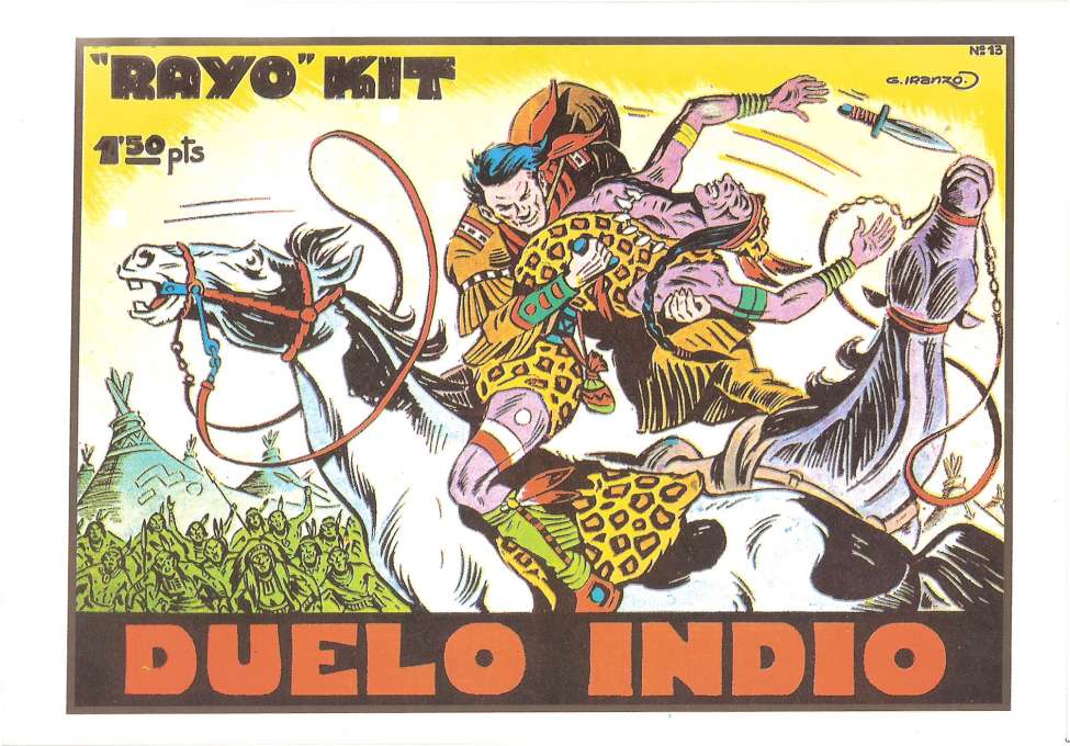 Comic Book Cover For Rayo Kit 13 - Duelo Indio