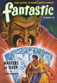 Large Thumbnail For Fantastic Adventures v12 10 - The Masters of Sleep - L. Ron Hubbard