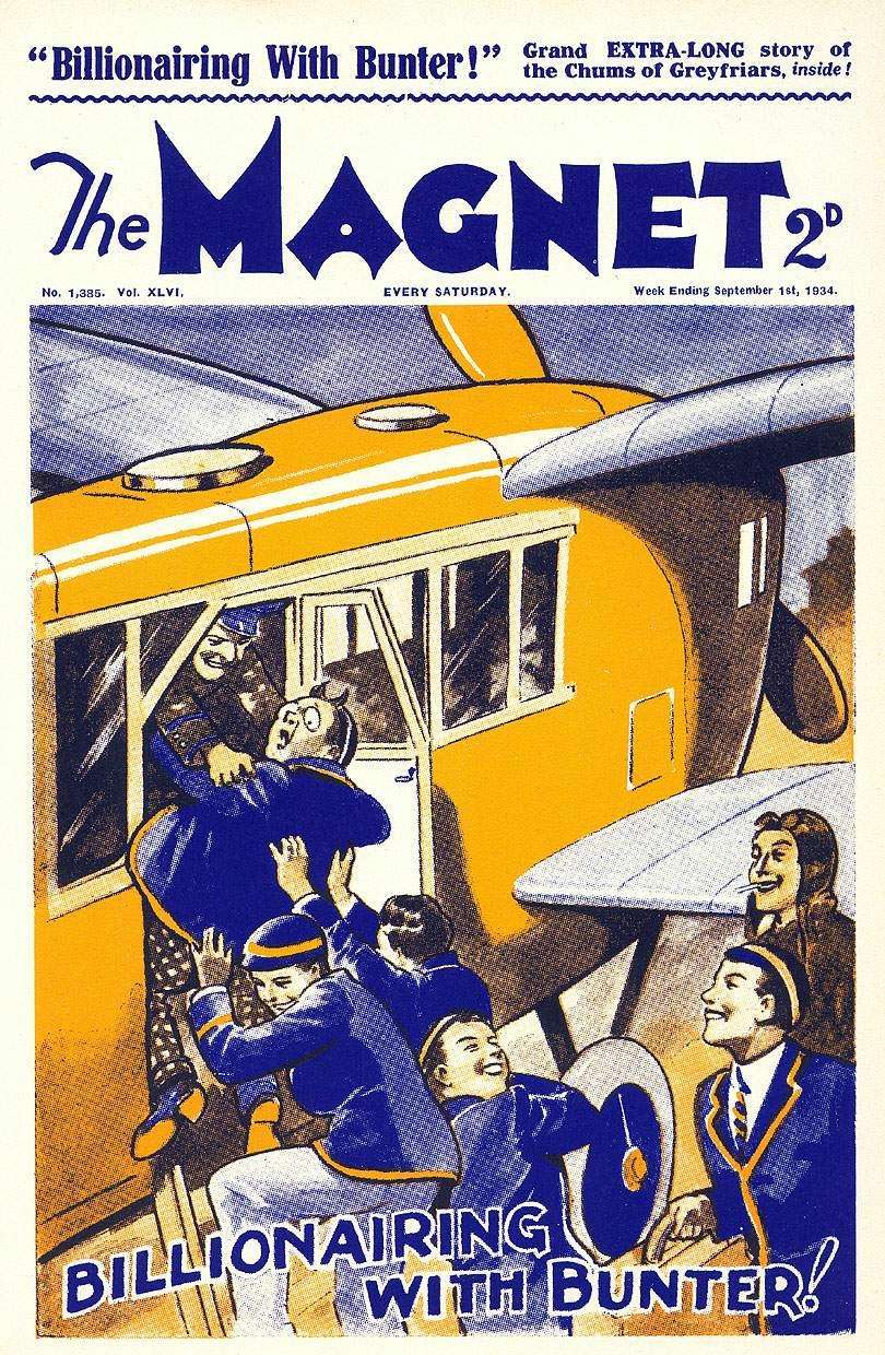 Book Cover For The Magnet 1385 - Billionairing with Bunter!