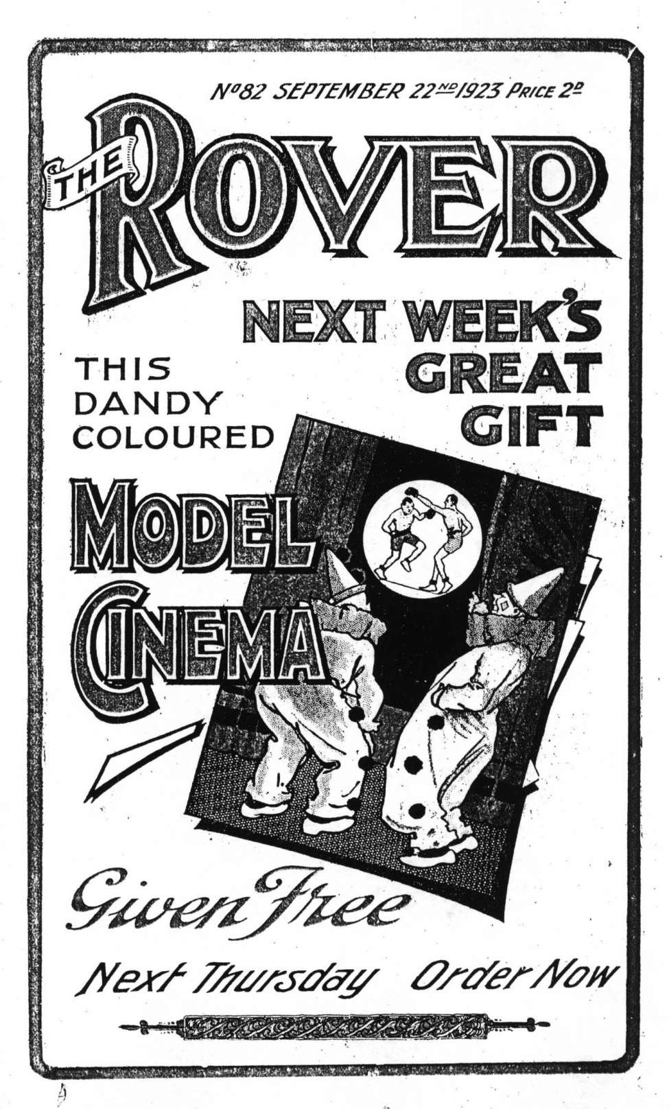 Comic Book Cover For The Rover 82