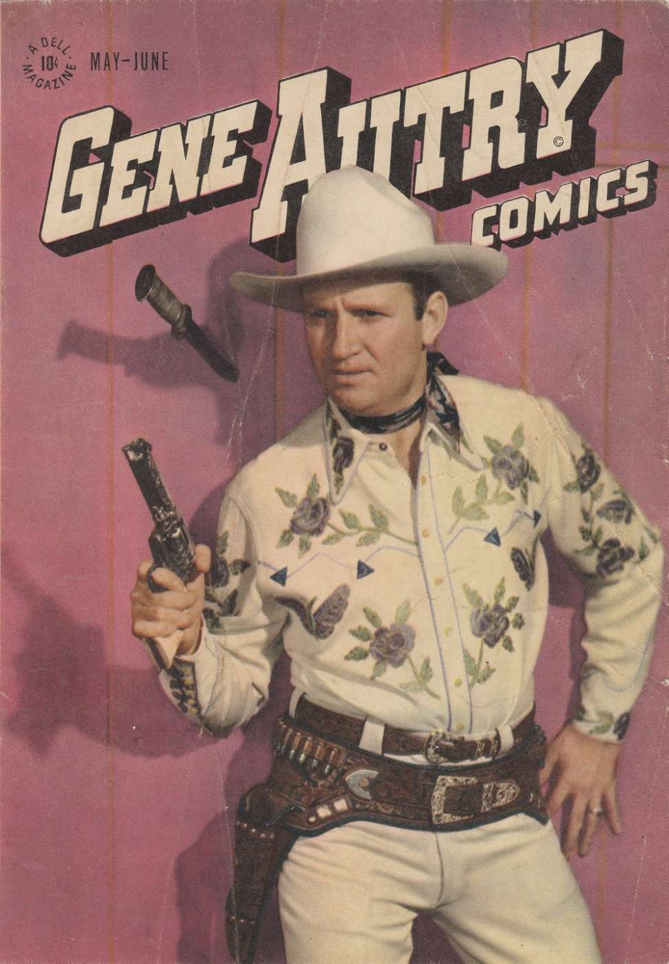 Comic Book Cover For Gene Autry Comics 7 - Version 1