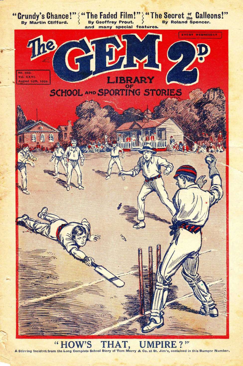 Comic Book Cover For The Gem v2 862 - Grundy’s Chance