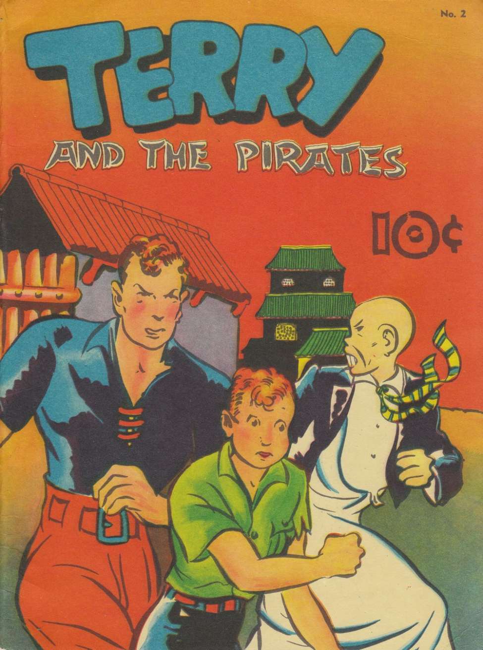 Comic Book Cover For Large Feature Comic v1 2 - Terry and the Pirates