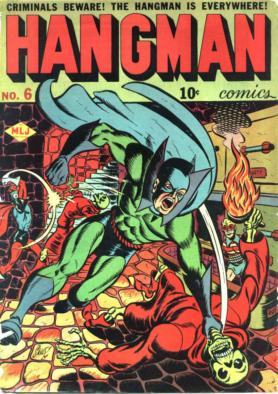 Comic Book Cover For Hangman Comics 6