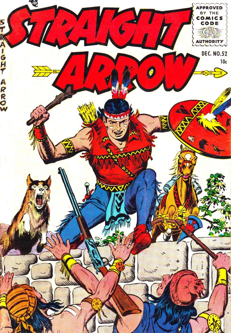 Comic Book Cover For Straight Arrow 52