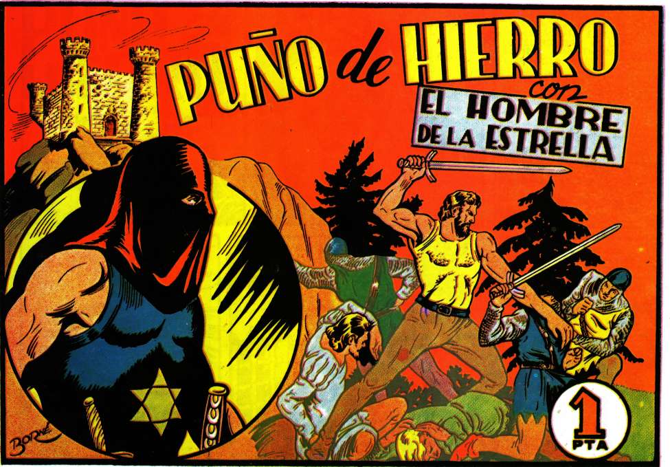 Comic Book Cover For El Hombre de la Estrella 2- Puño de Hierro