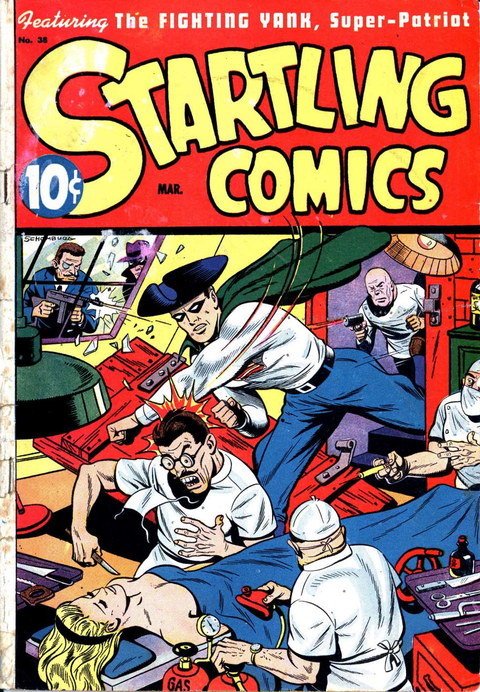 Book Cover For Startling Comics 38