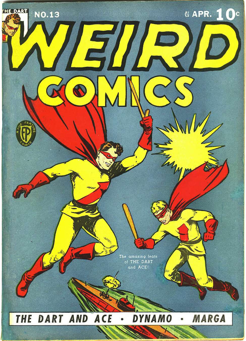 Book Cover For Weird Comics 13