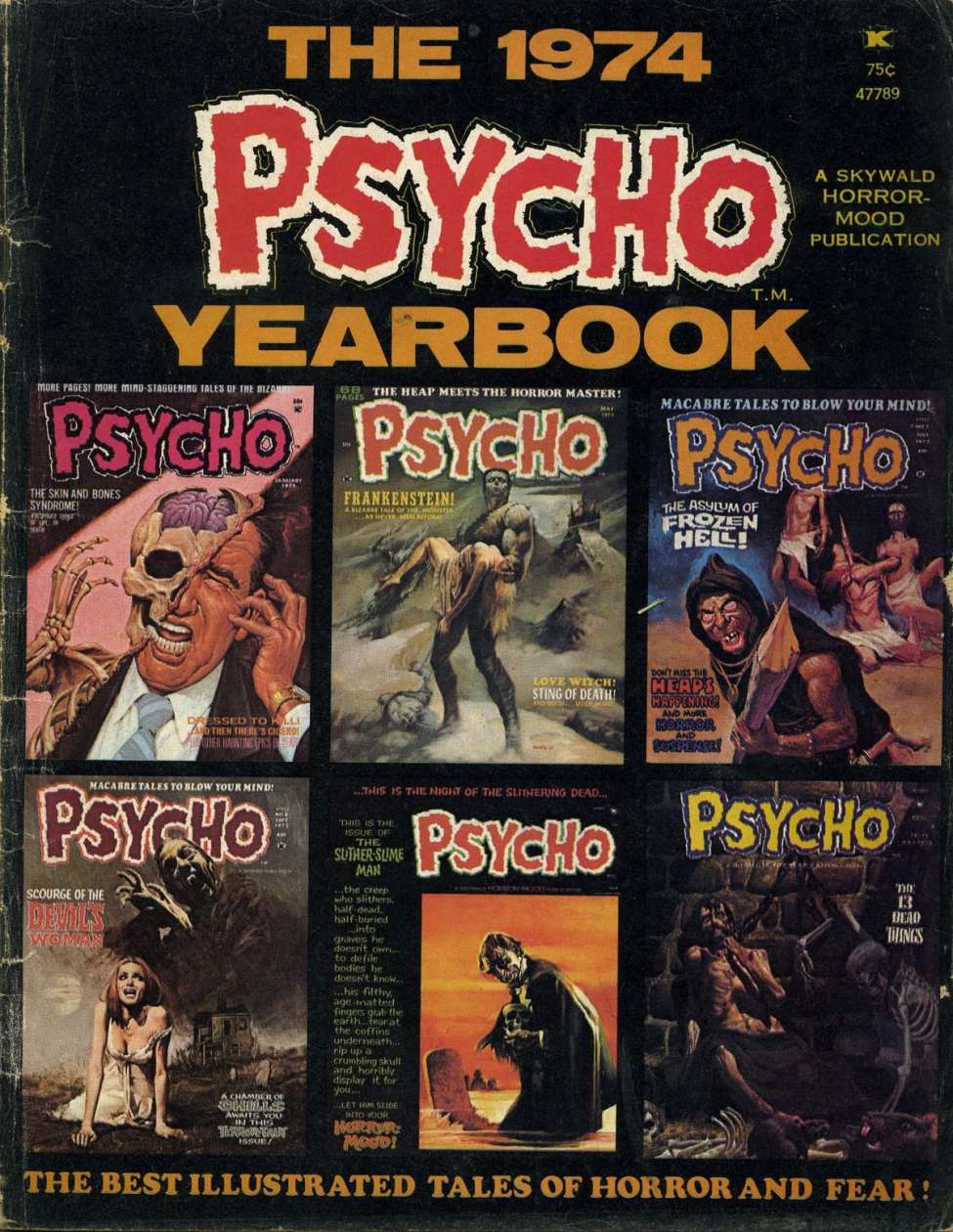 Book Cover For Psycho Annual 1974