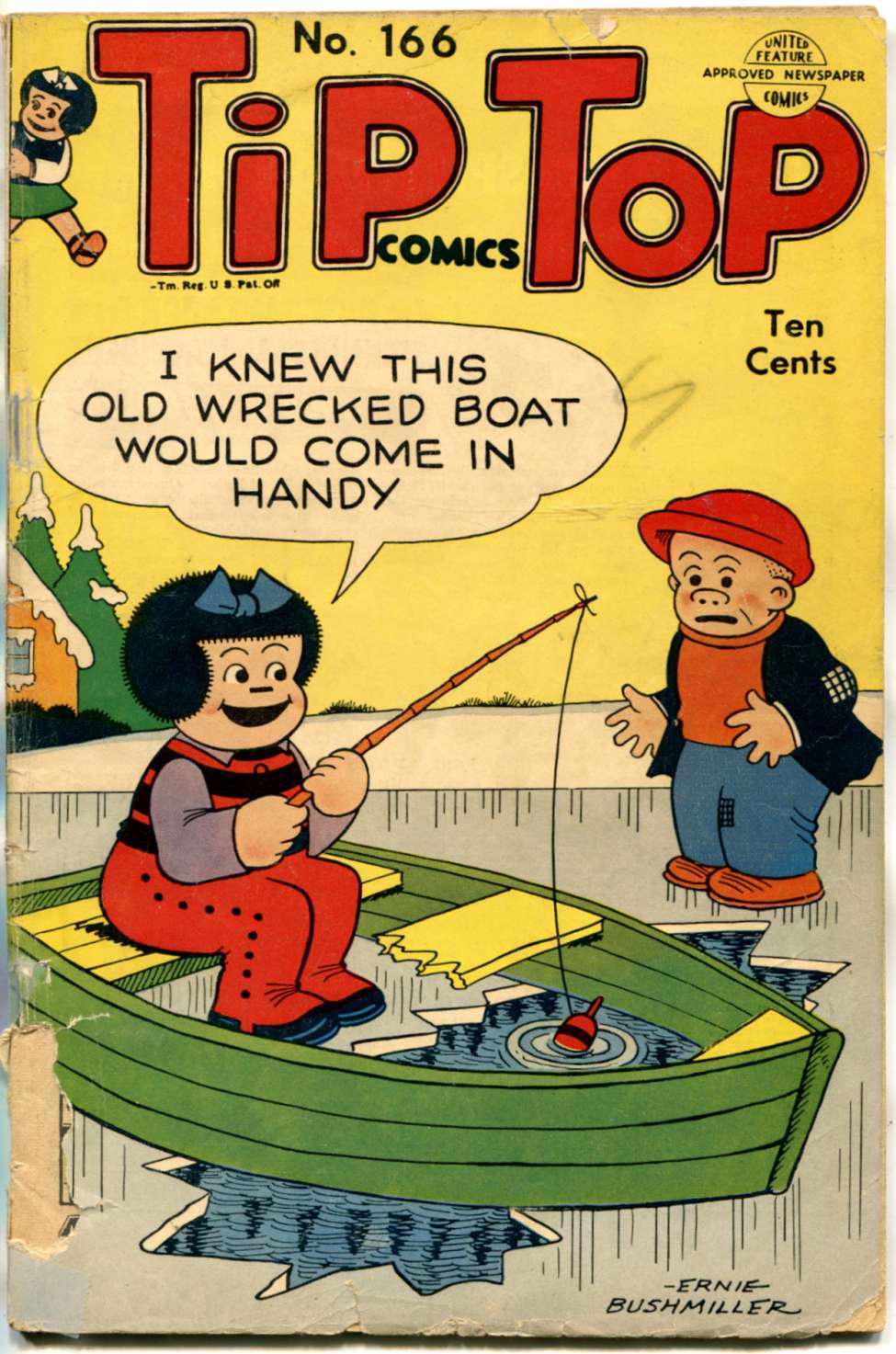 Book Cover For Tip Top Comics 166