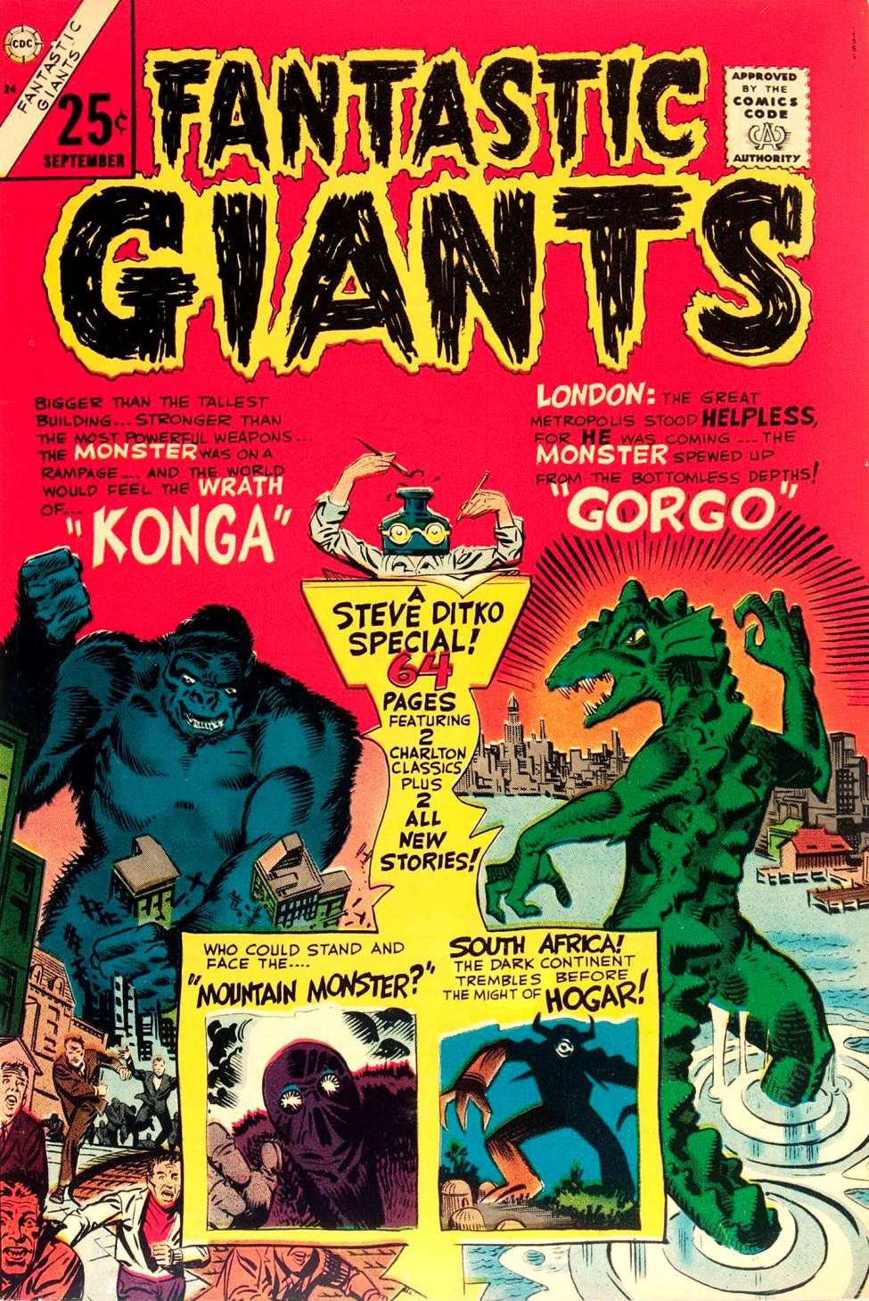 Comic Book Cover For Fantastic Giants 24 - Version 2