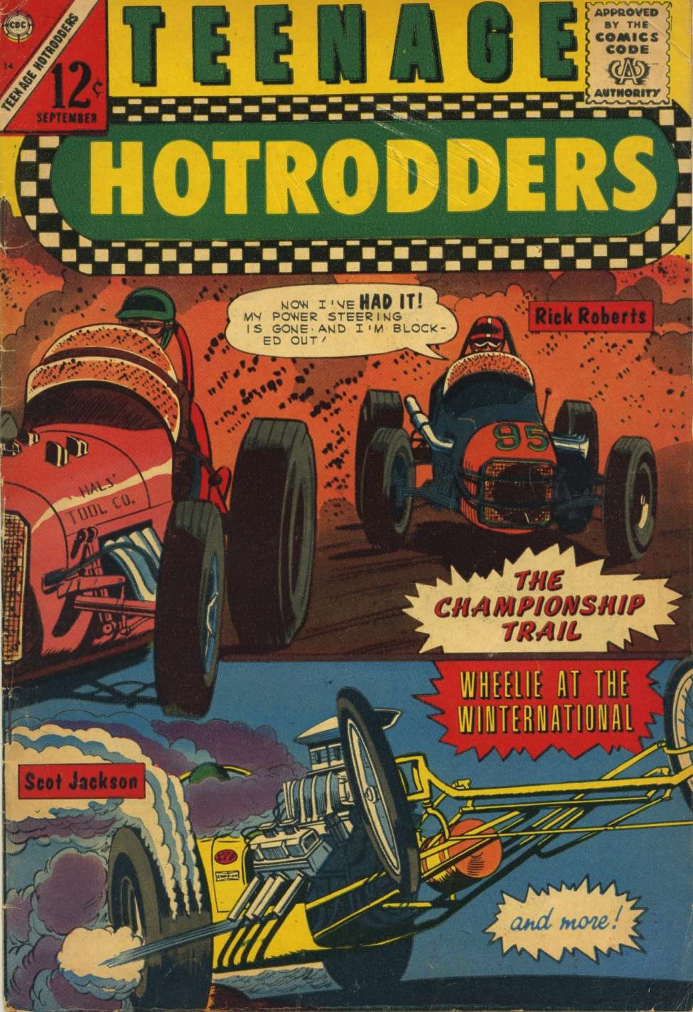Book Cover For Teenage Hotrodders 14