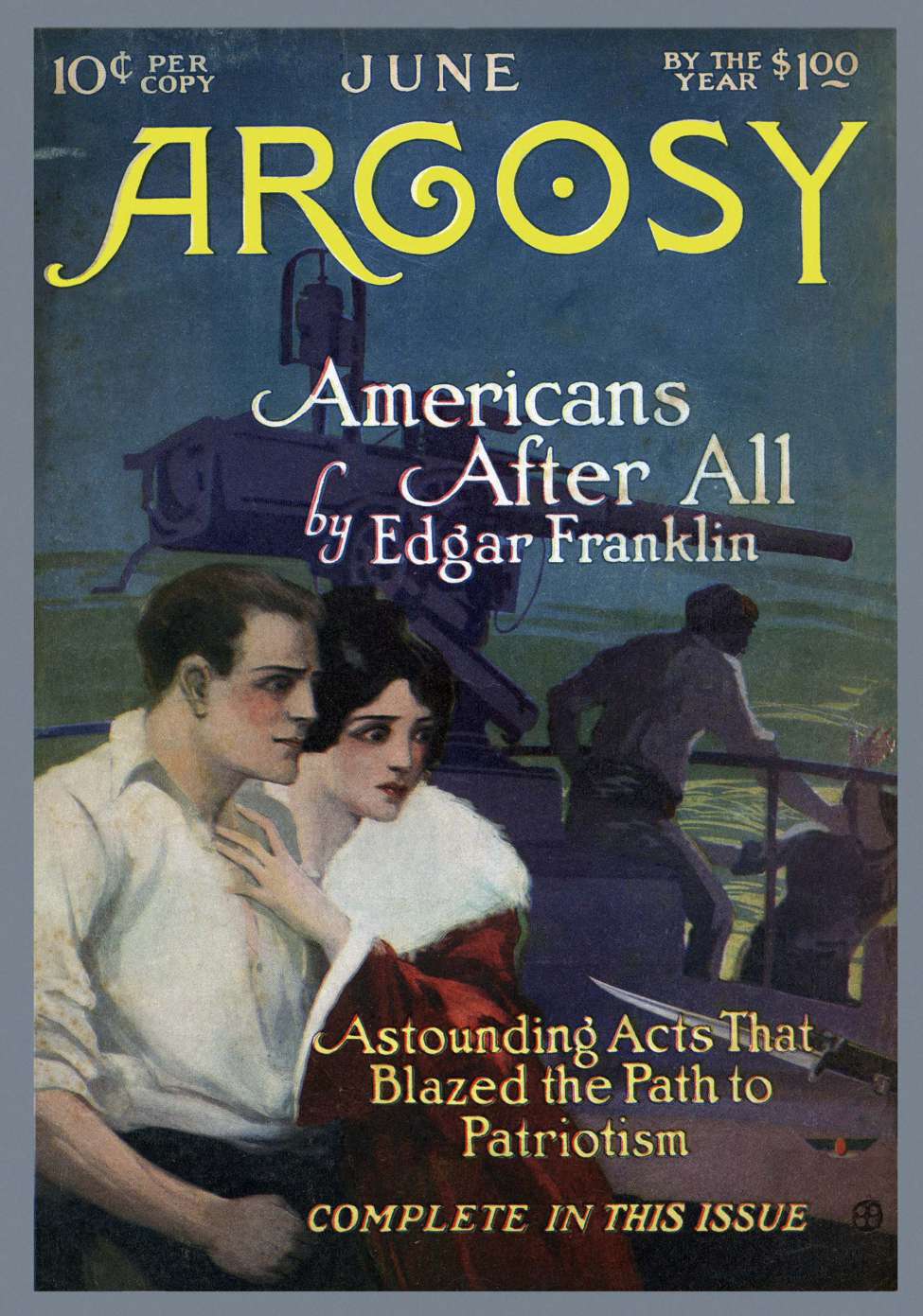 Book Cover For The Argosy v85 3