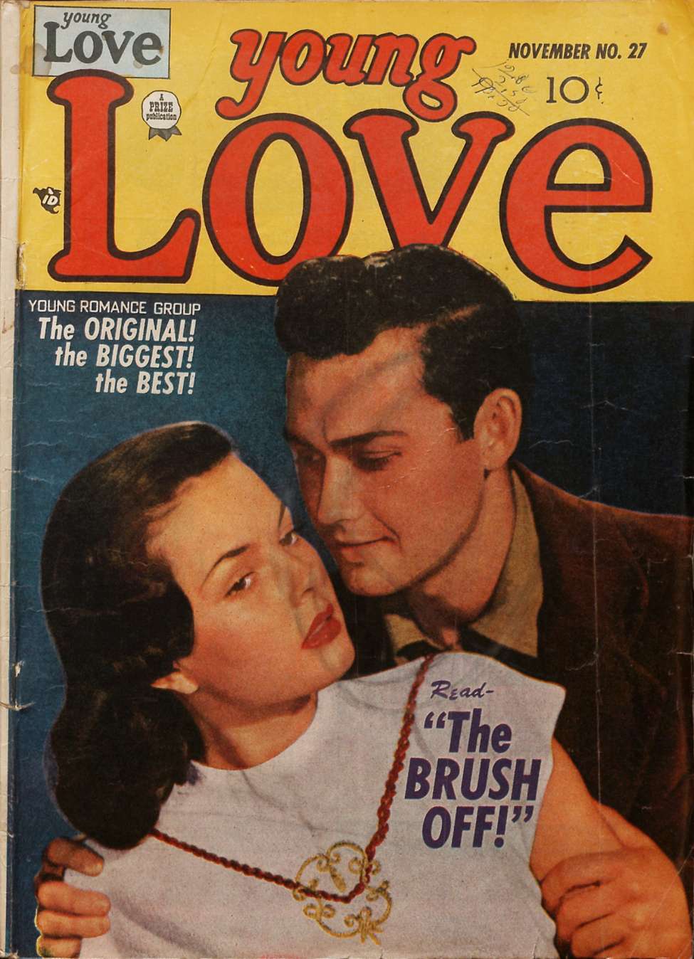 Comic Book Cover For Young Love 27