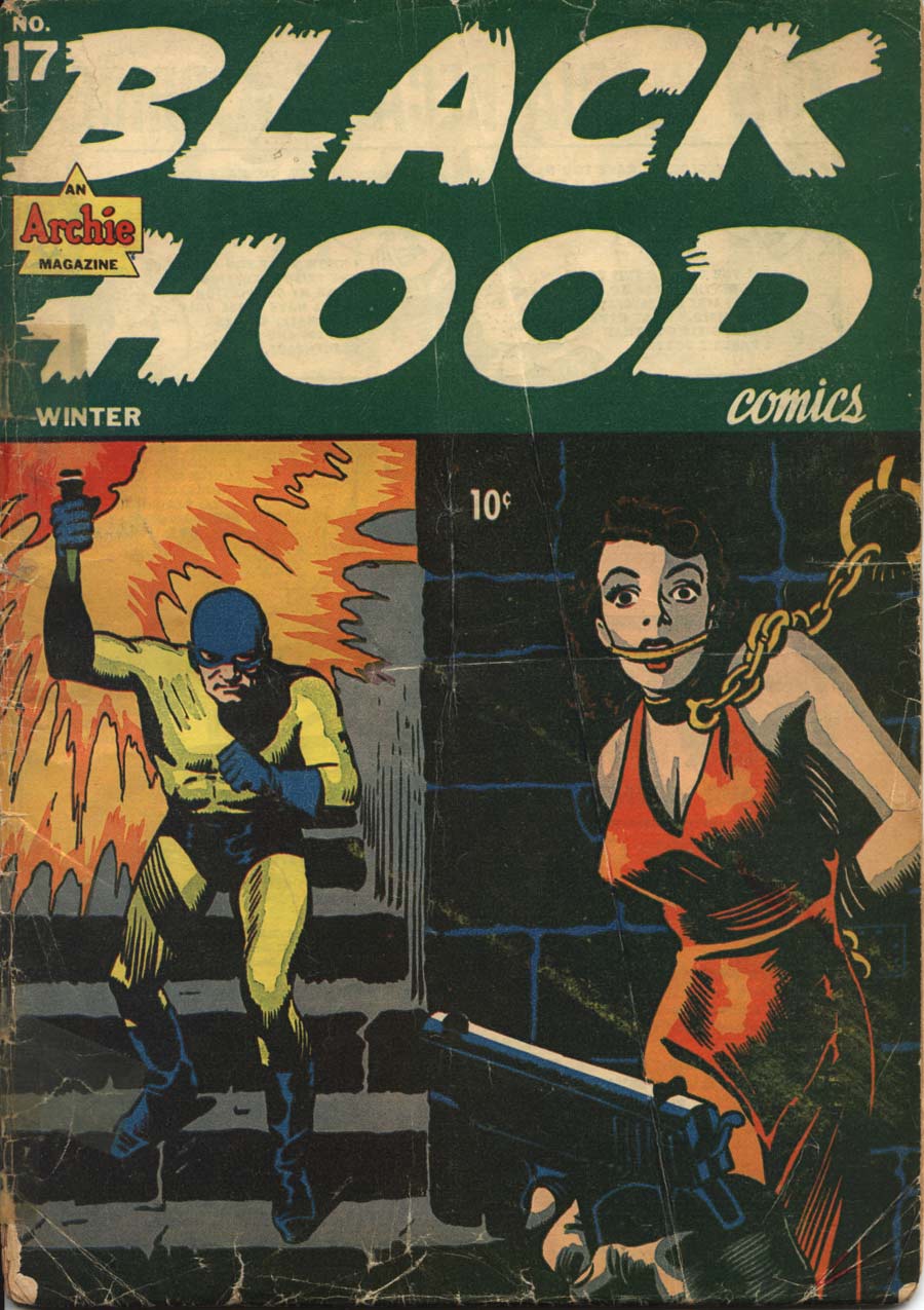 Comic Book Cover For Black Hood Comics 17
