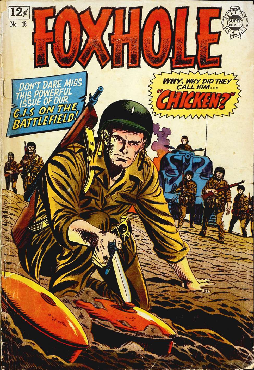 Comic Book Cover For Foxhole 18