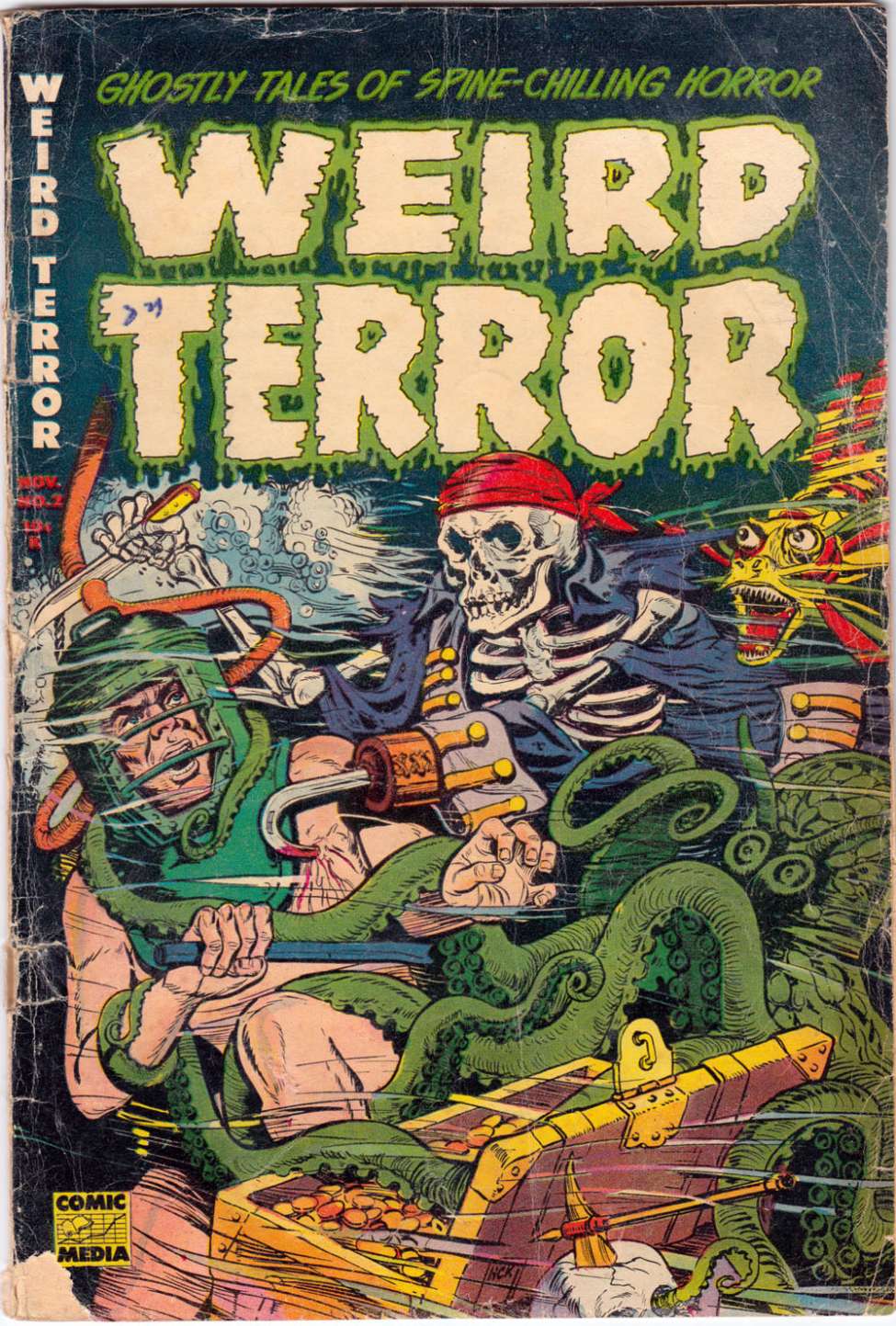Comic Book Cover For Weird Terror 2