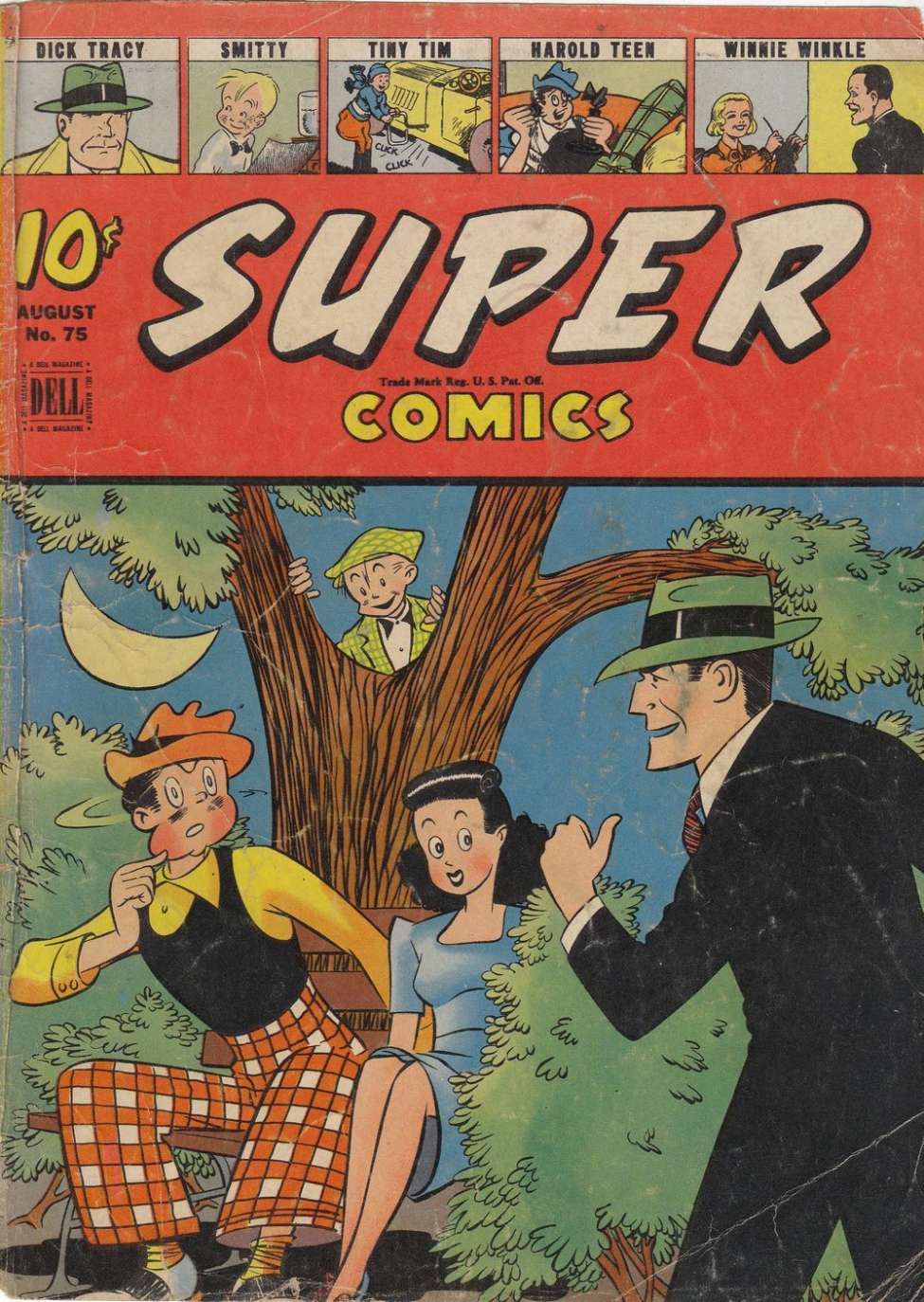 Book Cover For Super Comics 75