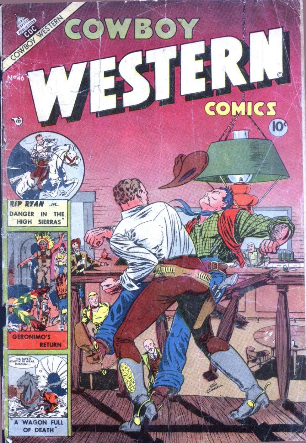 Book Cover For Cowboy Western 46