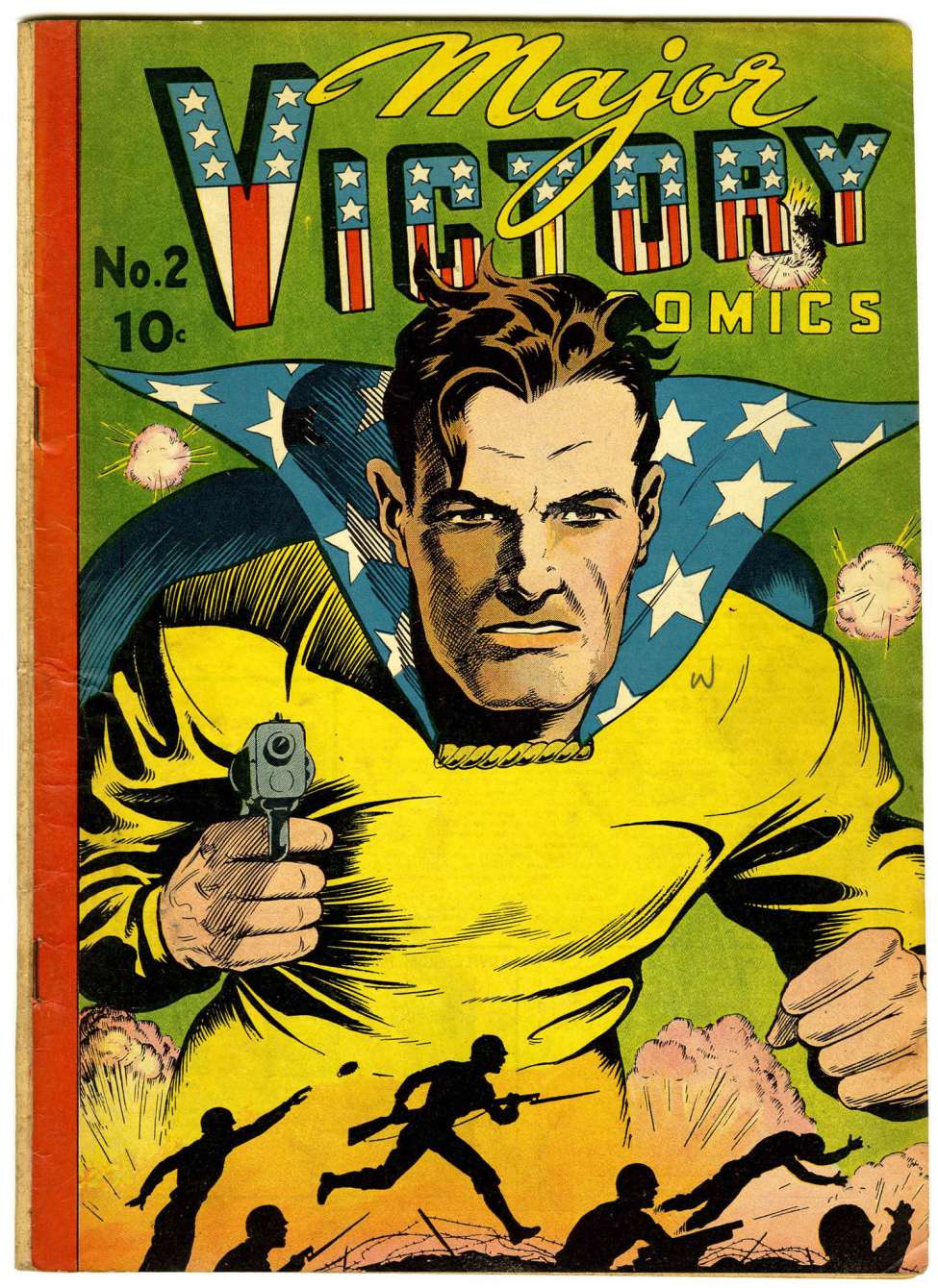 Book Cover For Major Victory Comics 2