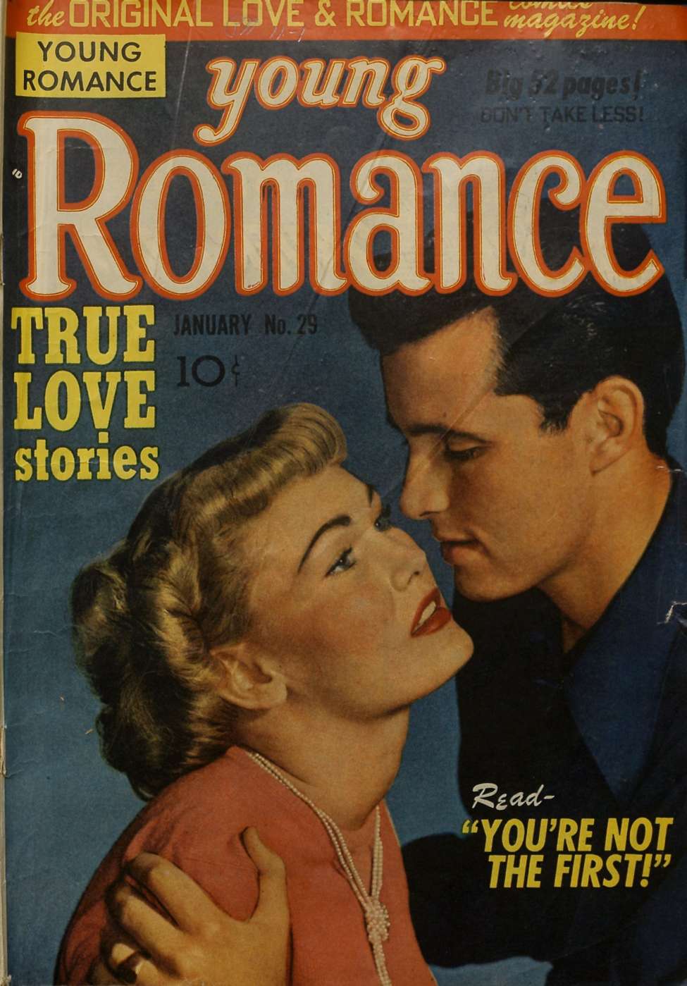 Comic Book Cover For Young Romance 29