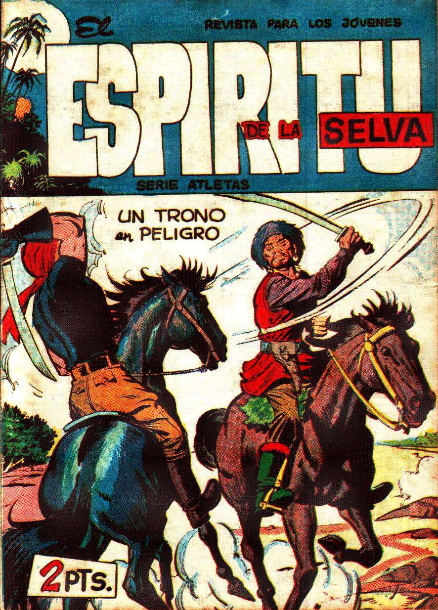 Comic Book Cover For El Espiritu De La Selva 14 - Un Trono en Peligro