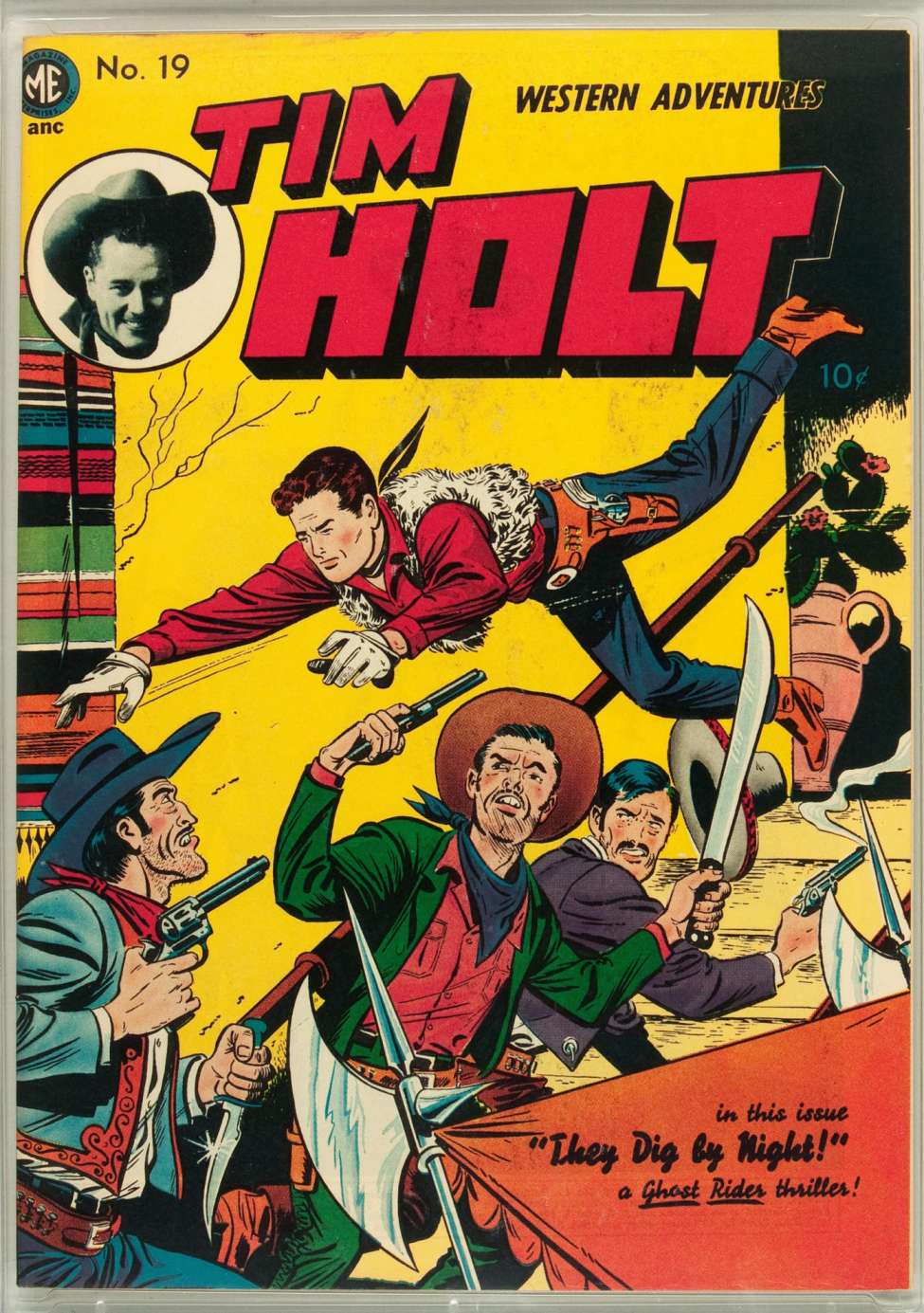Comic Book Cover For Tim Holt 19