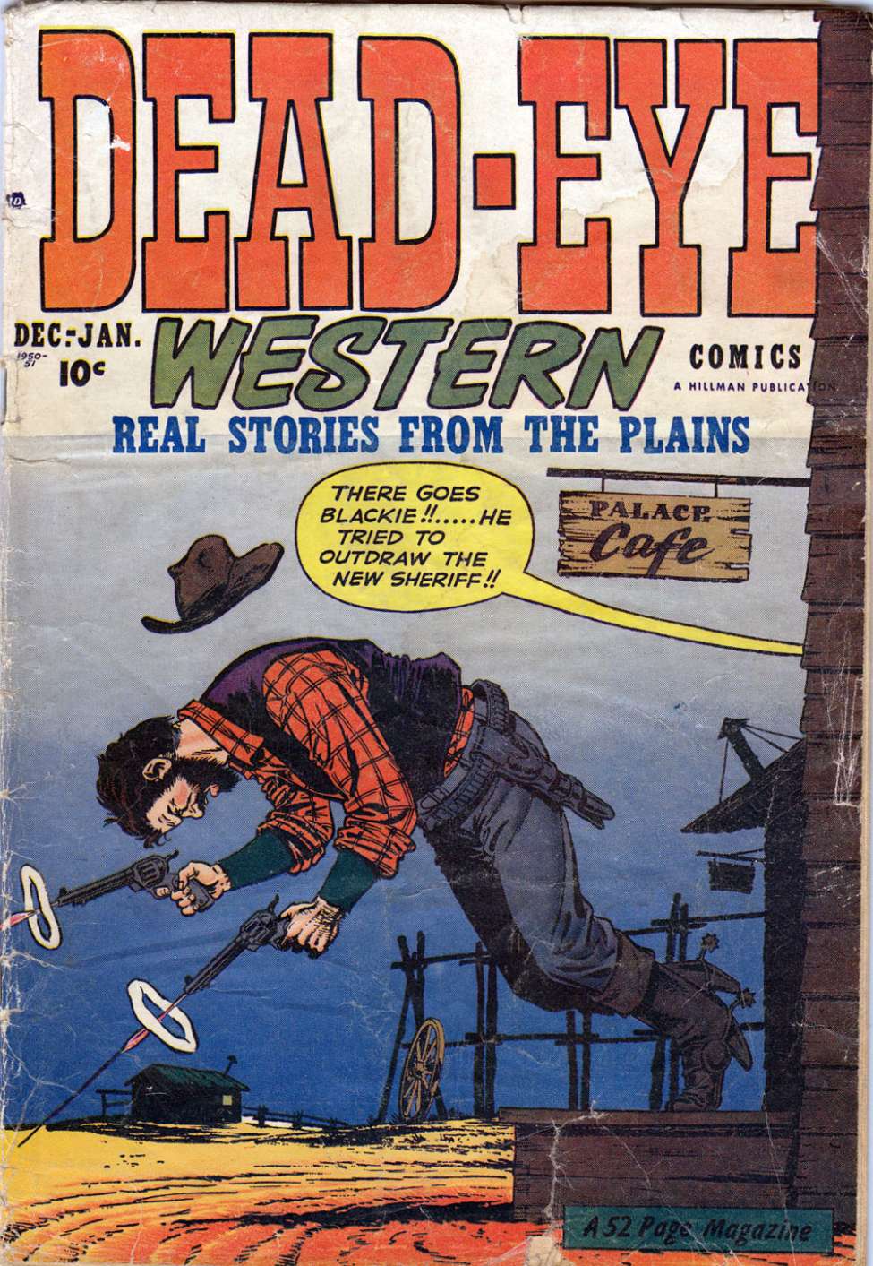 Comic Book Cover For Dead-Eye Western v2 1