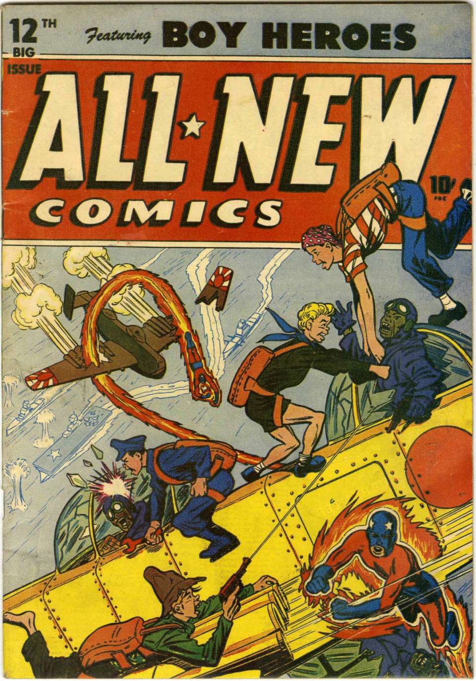 Book Cover For All-New Comics 12
