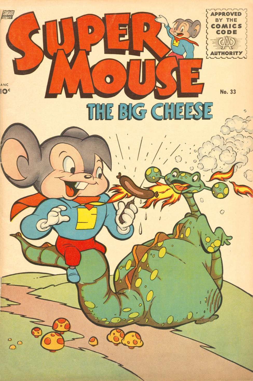 Book Cover For Supermouse 33 - Version 2