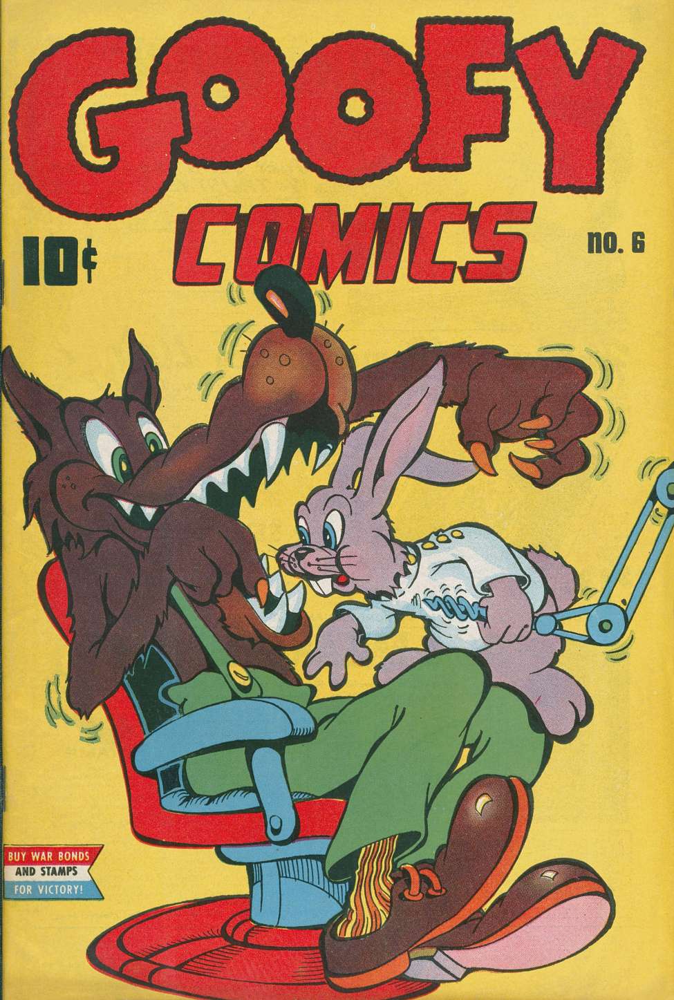 Comic Book Cover For Goofy Comics 6