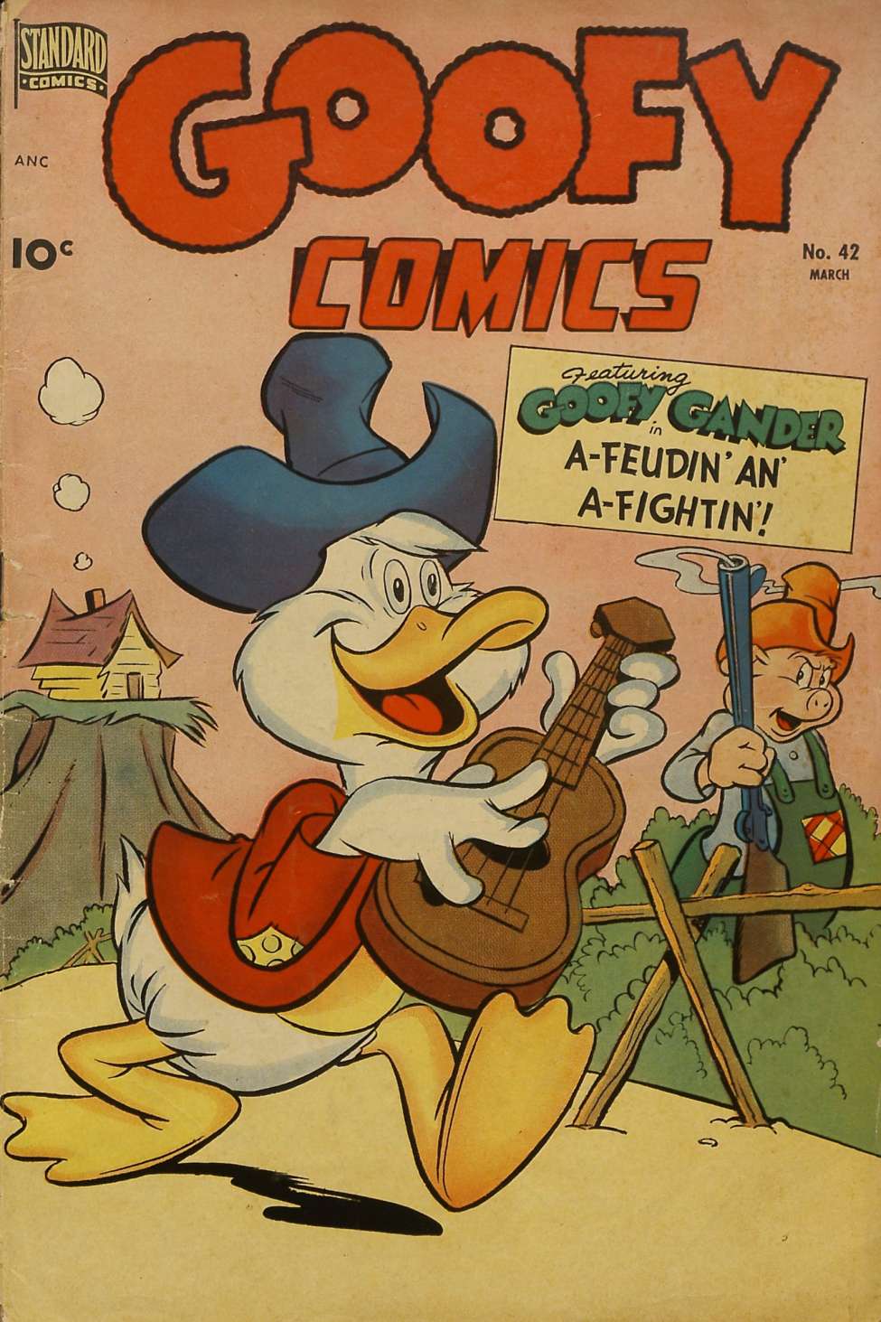 Comic Book Cover For Goofy Comics 42