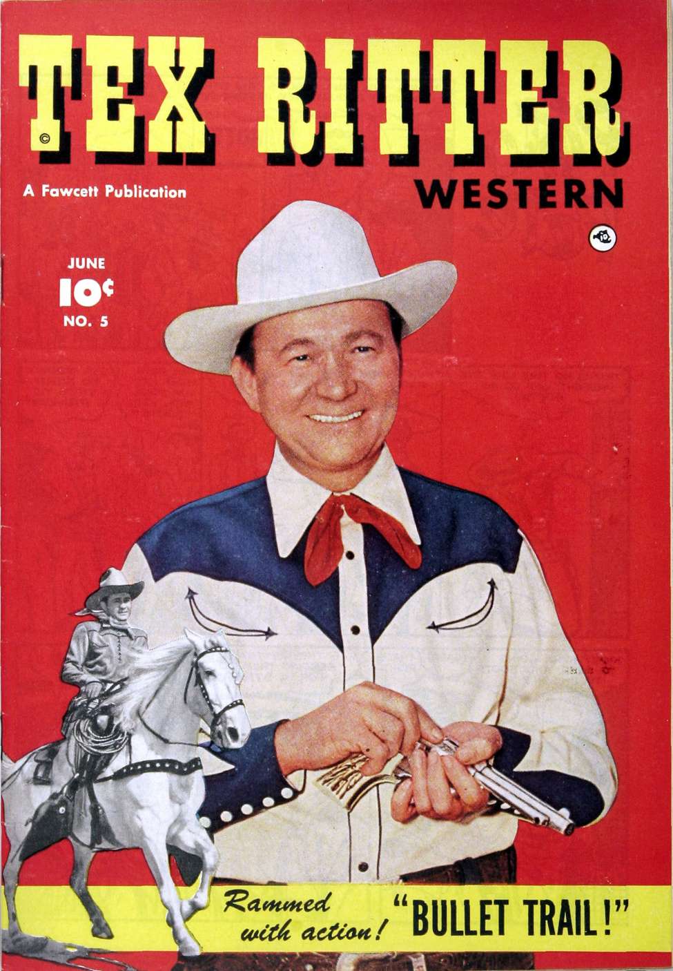 Book Cover For Tex Ritter Western 5