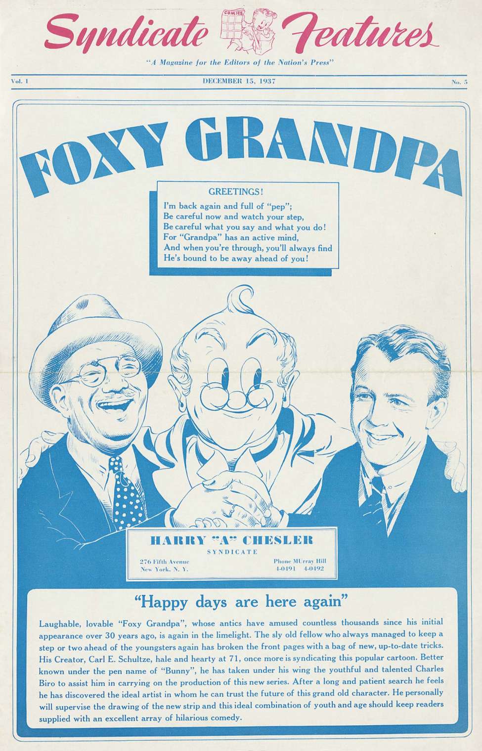 Book Cover For Syndicate Features 5