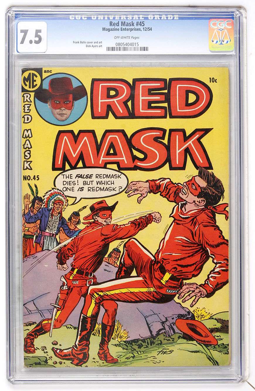 Comic Book Cover For Red Mask 45