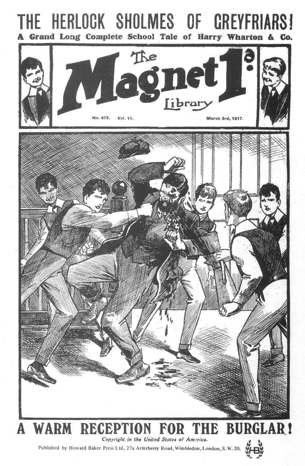 Book Cover For The Magnet 473 - The Herlock Sholmes of Greyfriars