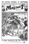 Cover For The Magnet 473 - The Herlock Sholmes of Greyfriars