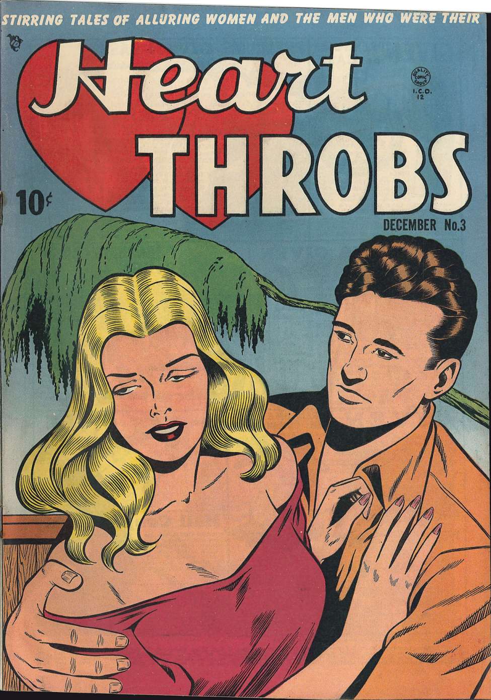 Comic Book Cover For Heart Throbs 3