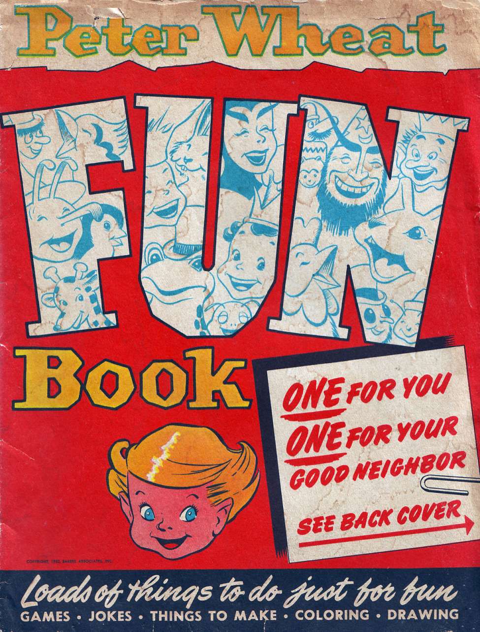 Comic Book Cover For Peter Wheat Fun Book