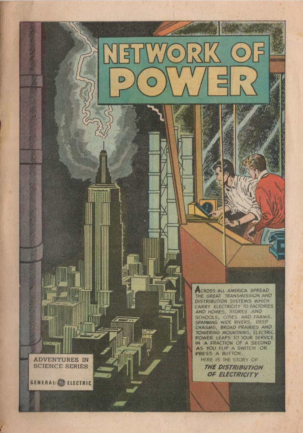 Comic Book Cover For Network of Power APG-17-1A