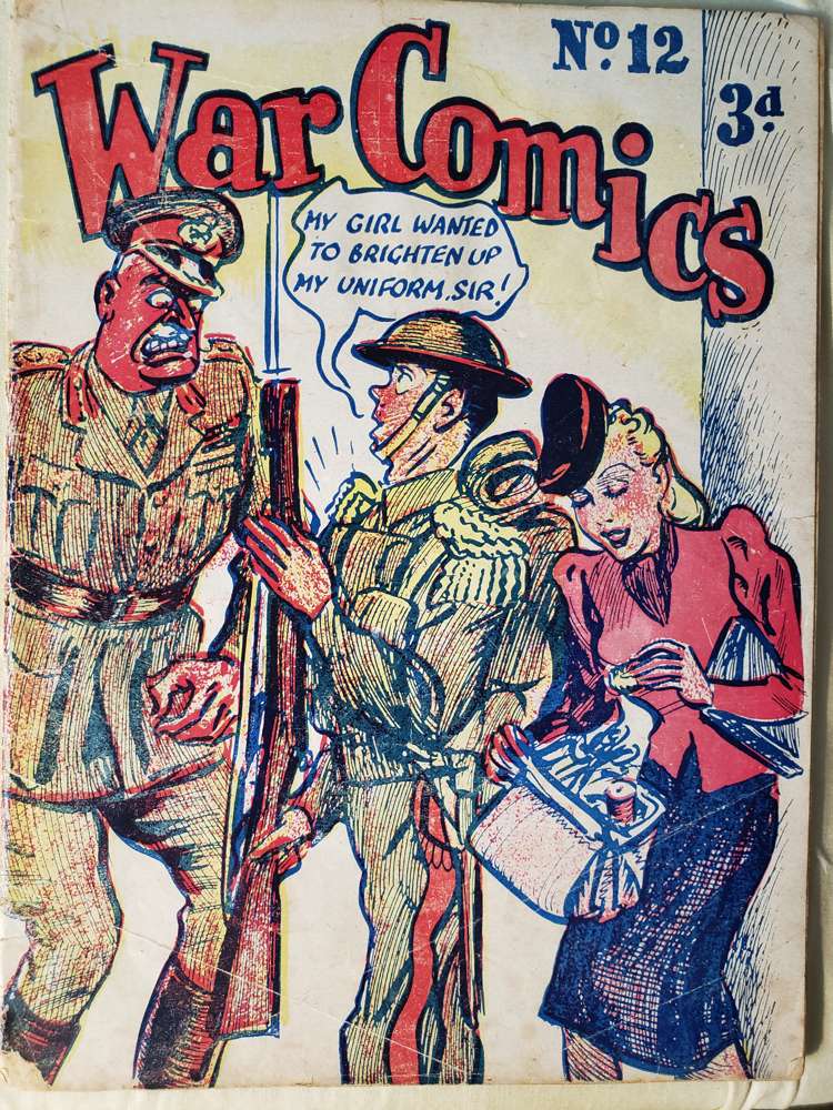 Book Cover For War Comics 12
