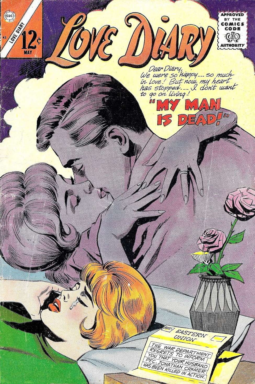 Comic Book Cover For Love Diary 43