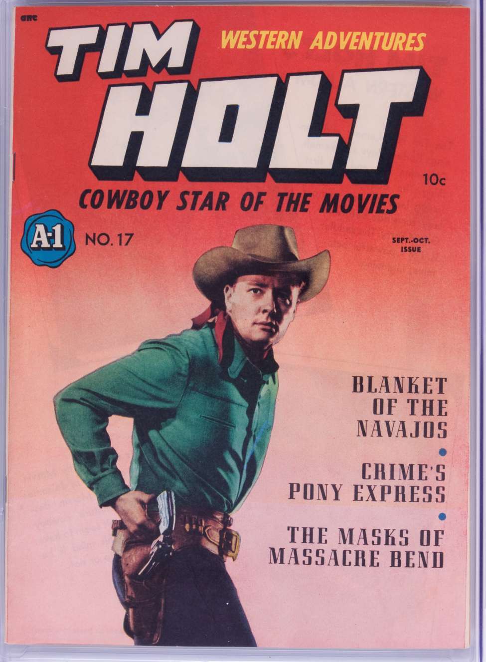 Comic Book Cover For Tim Holt 2
