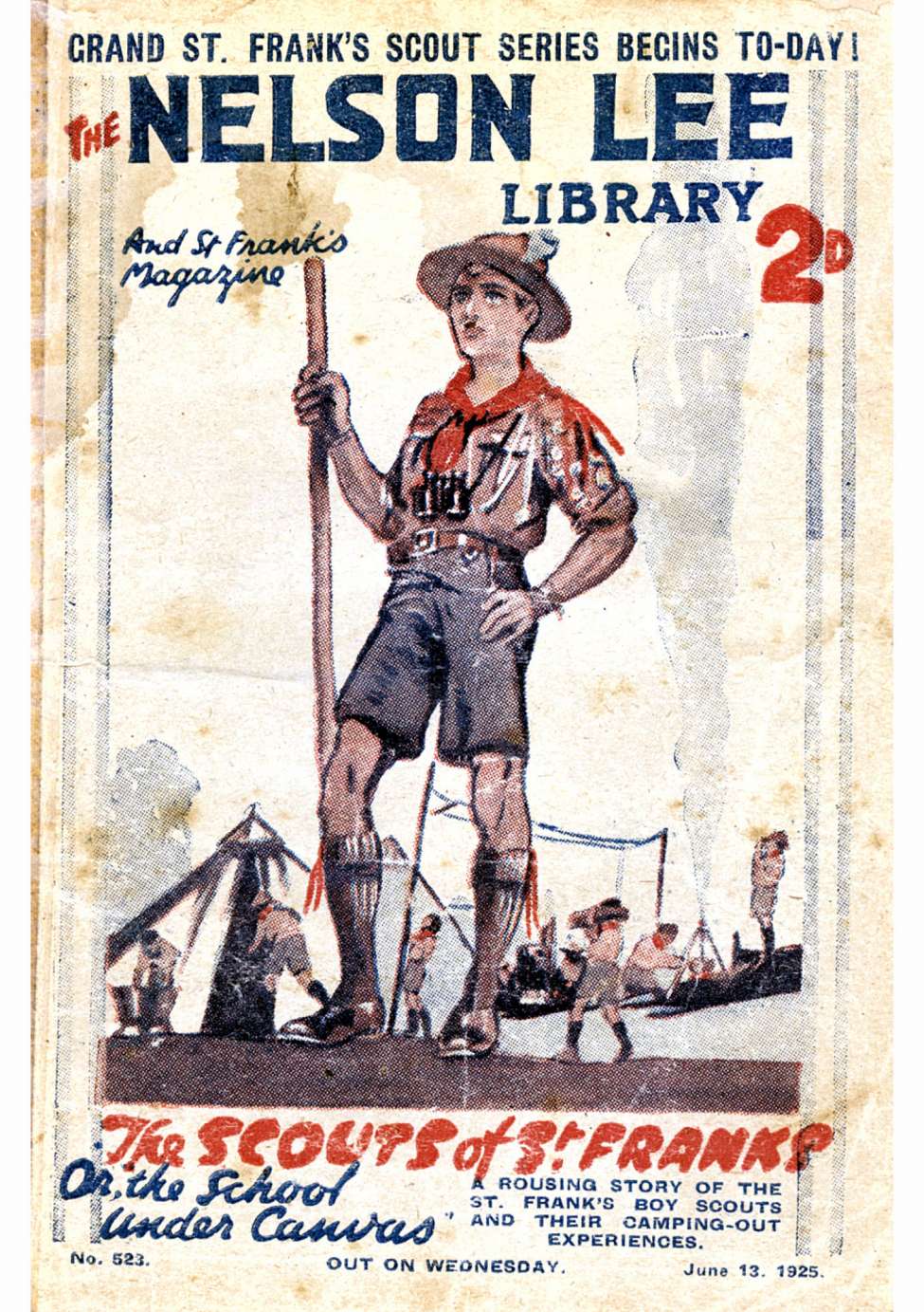 Book Cover For Nelson Lee Library s1 523 - The Scouts of St. Frank’s
