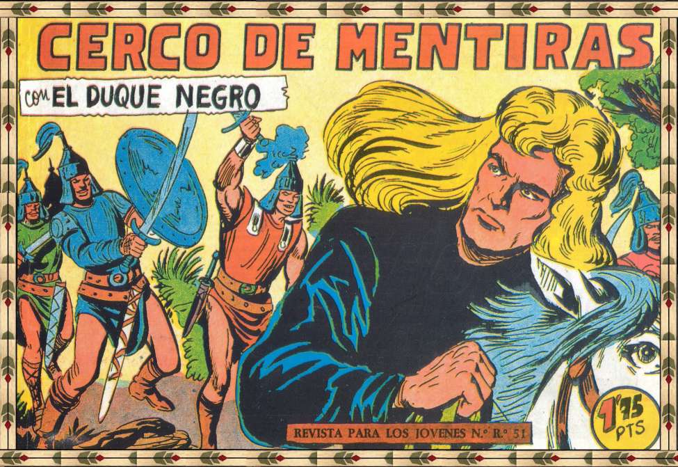 Comic Book Cover For El Duque Negro 28 - Cerco De Mentiras