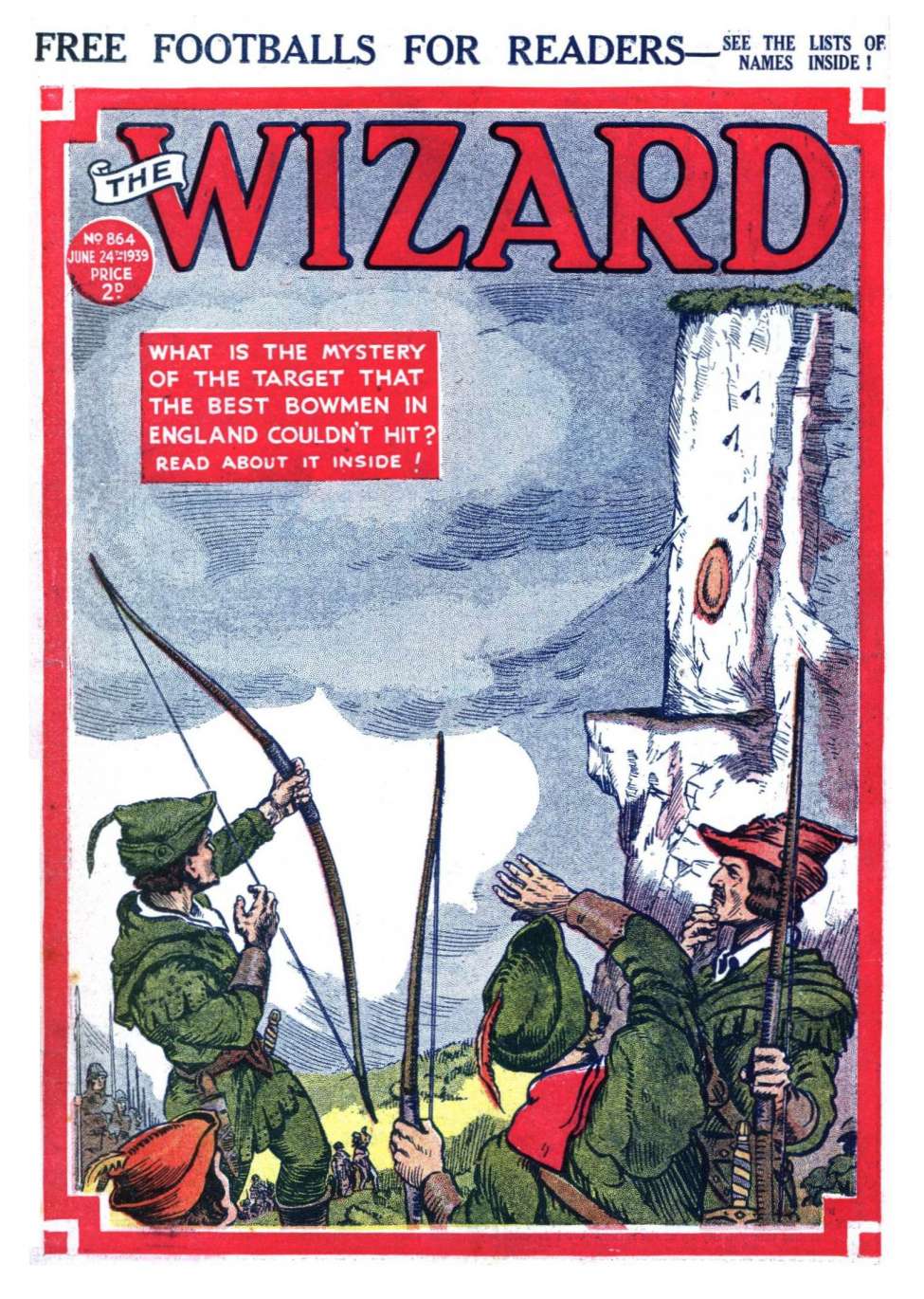 Comic Book Cover For The Wizard 864