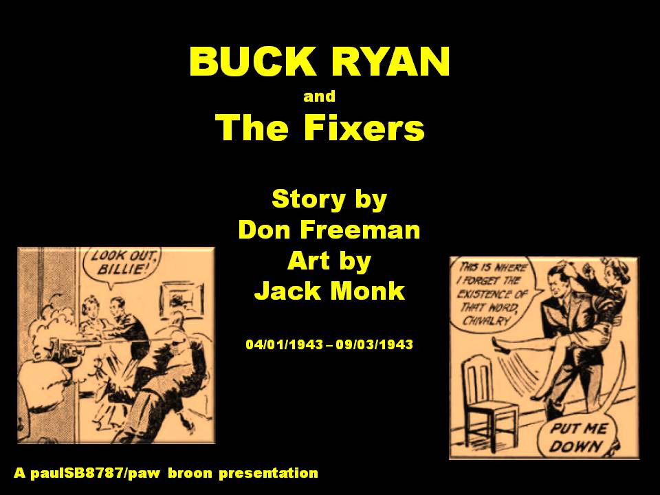 Comic Book Cover For Buck Ryan 17 - The Fixers